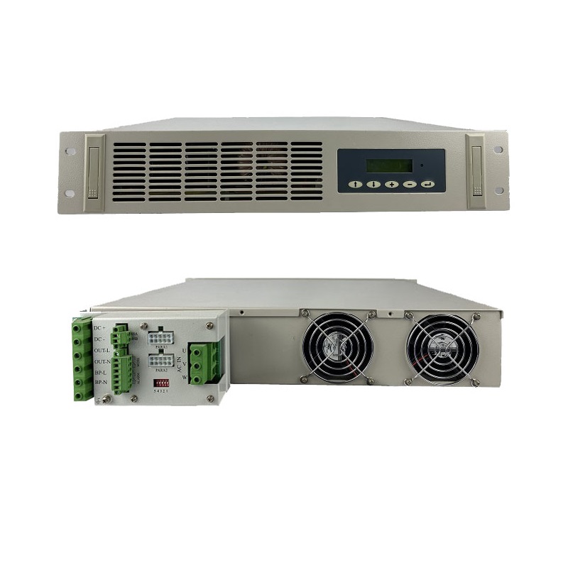N+1 parallel redundant 1u inverter 48VDC 220VAC Pure Sine inverter ac units 1-3kva inverter